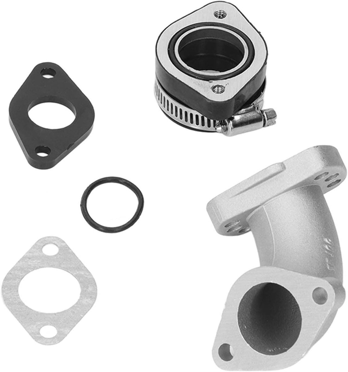 Allecto Plus - Inlaatspruitstuk Pijp Carb Adapter en Spacer Kit voor Pit Crossmotor - 26mm-28mm - Motorfietsonderdelen