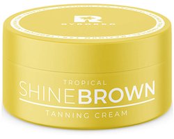 Byrokko - Shine Brown - Tanning Cream - Zonnebank - Tropical - 200ml