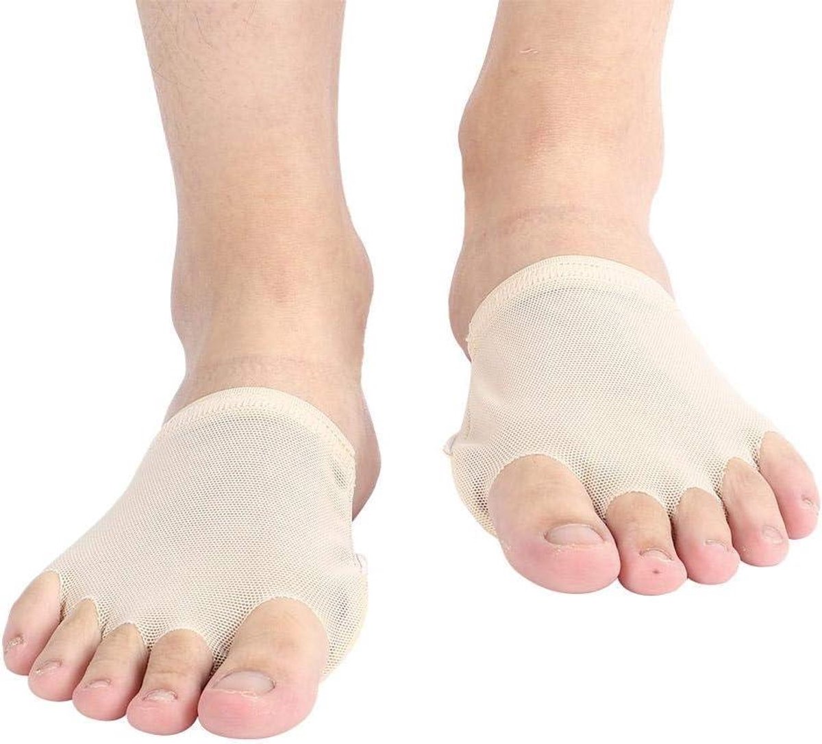 Allecto Plus - Halve Lyrical Dansschoenen voor Ballet - Dansenecover voor voet - Balletschoenen