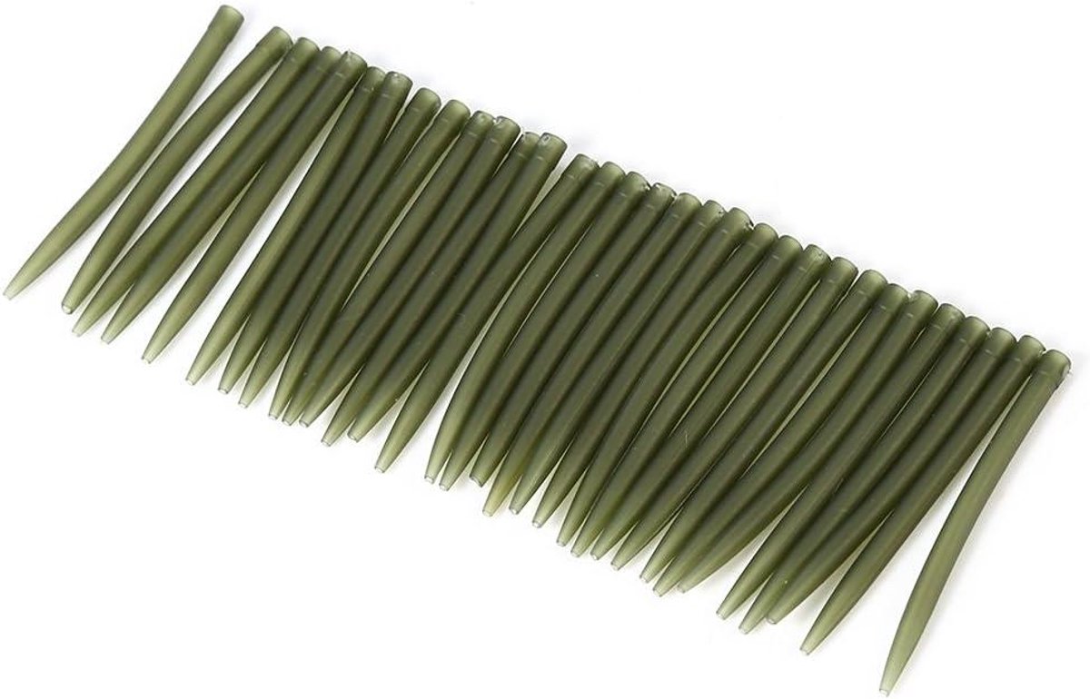 Inovra Plus - Anti Wirwar Mouwen TRP Rubber 30 STUKS 51 MM - Karper Vissen Accessoires Gereedschap - Anti Tangle - Outdoor - 2 Kleuren