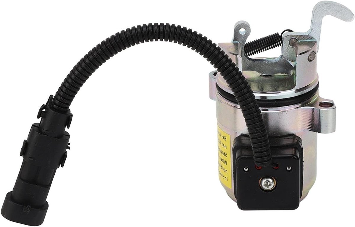Allecto Plus - Brandstofafsluitklep Solenoïdeklep 0428-7583 Vervanging voor Deutz Motor F3l1011 F4l1011 F3l2011 F4l2011 F2l2011 Bf3l2011 met 2 zoekwoorden naar keuze.