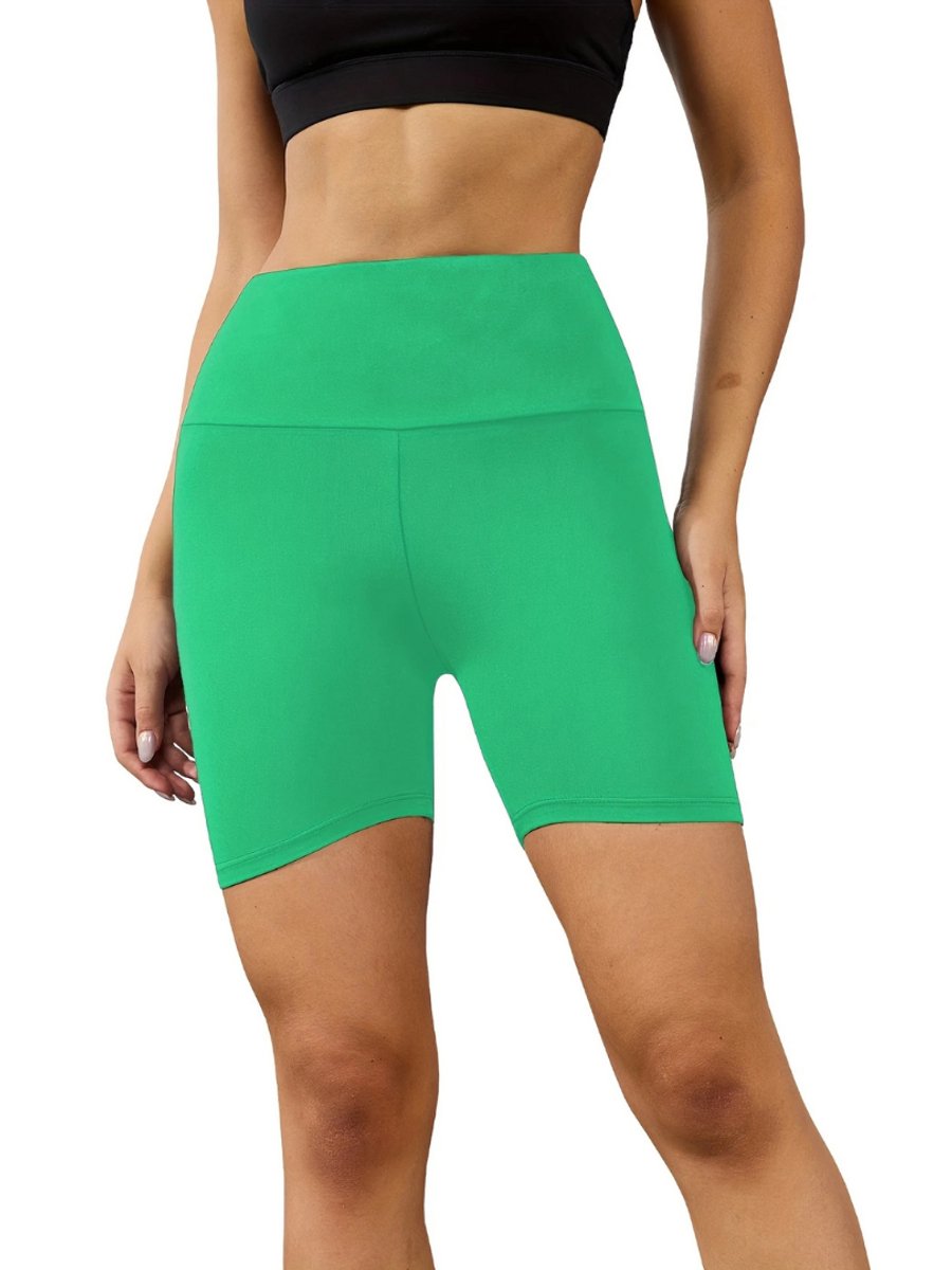 Bovista Biker Short Dames Korte Legging Lange Onderbroek Bikershort Met Pijpjes Lichtgroen