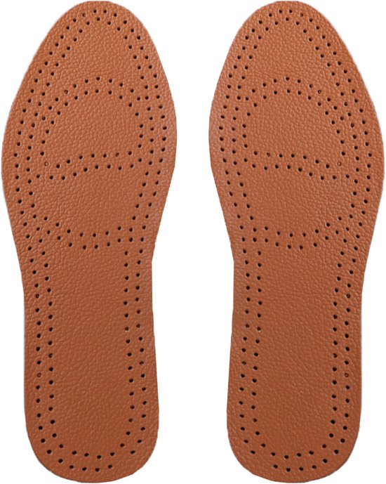 Semelles en cuir Kicks Don - Marron - Pointure 44 - Semelles intérieures homme, Semelles intérieures femme - Semelles - Semelles de chaussures