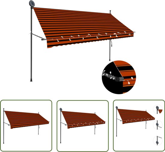 The Living Store Protection solaire - Extensible - 300 cm - Water- antisalissure - Polyester