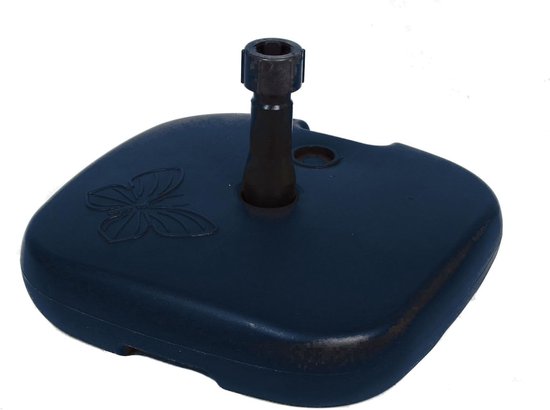 Sun & Shade Ceramica 40 kg vulbare premium parasolvoet met zwenkwielen voor middenstokparasols