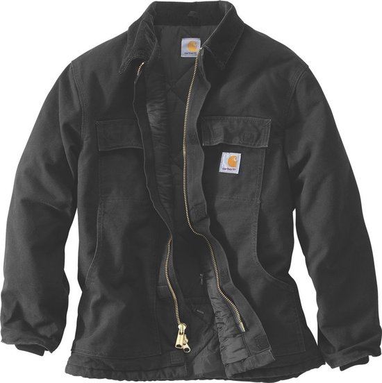Carhartt C003 Insulated Traditional Coat 106674 Black-L