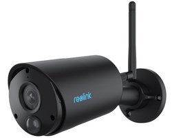 Reolink Argus Eco AI draadloze buiten beveiligingscamera op batterij met WiFi zwart