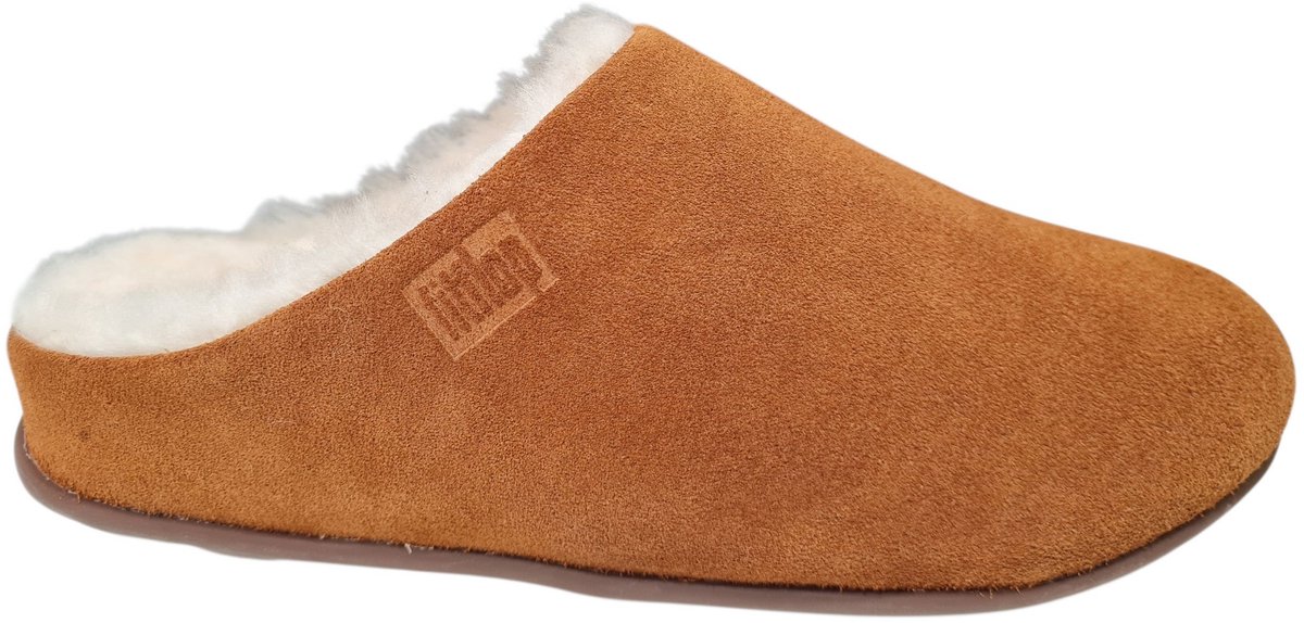 Fitflop -Dames - bruin - pantoffel - muil - maat 40