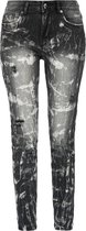 Rock Rebel by EMP grijze jeans in destroyed-look - Dames - W27L30