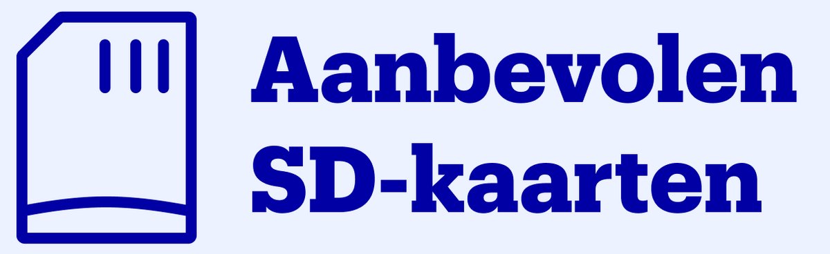 Bekijk alle geschikte geheugenkaarten voor jouw actioncam.