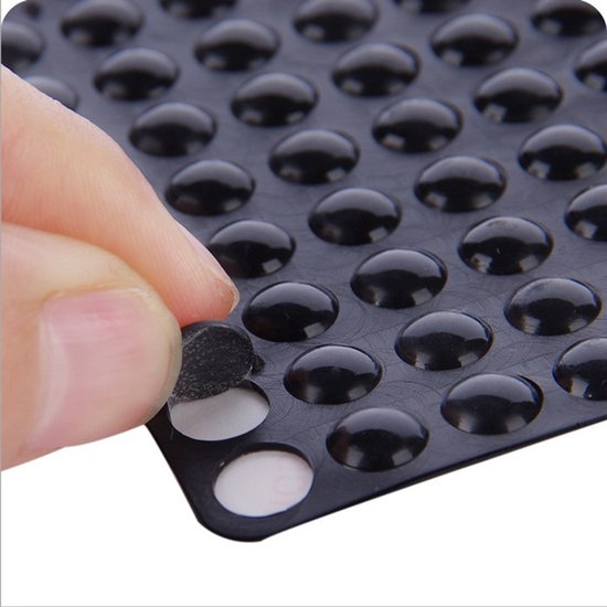 Rubber Buffer Zelfklevende 240pcs, Impact Transparante Deur Bumper Pads Elastische Buffer Meubilair Sound Impact Damping Voor Deuren Kabinetten Toetsenbord 1723116014