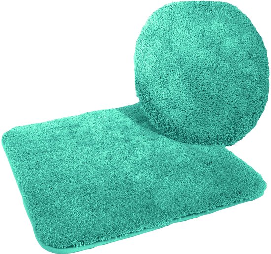 MSV Badkamerkleed/badmat/toilet - voor op de vloer - beige - 60 x 90 cm - microvezel MSV Badkamerkleed/badmat/toilet - voor op de vloer - beige - 60 x 90 cm - microvezel