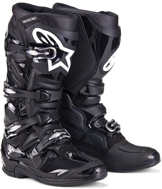 Alpinestars Tech 7 MX Laarzen Zwart - Maat 8 - Laars