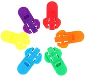 Ouverture Facile Canettes Lot De 24 Ouvre-boîtes Manuels - 6 Couleurs Plastique - Portable 50mm - Pour Bière, Soda, Boissons Ouvre Canette