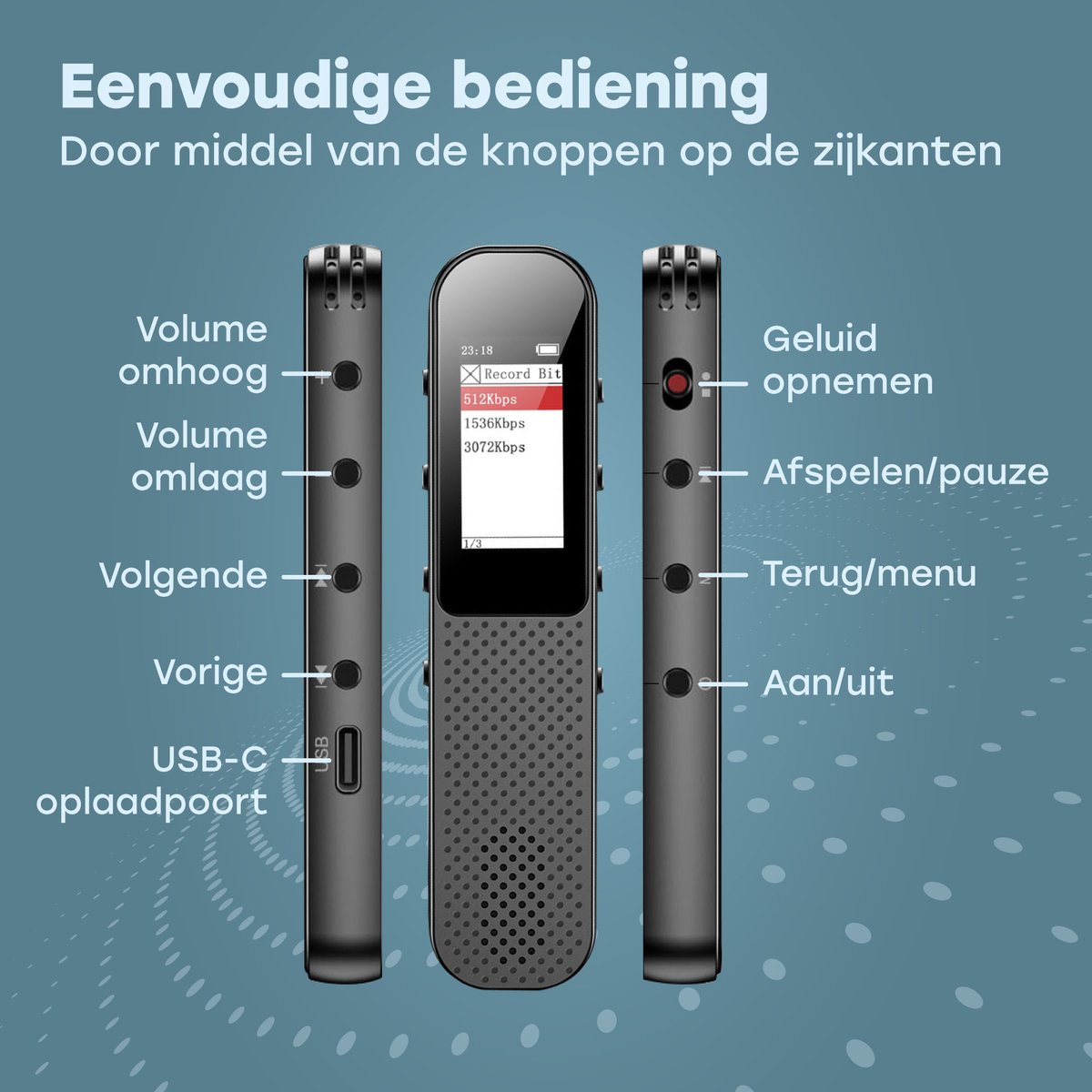 TLS Commerce Digitaal Vertaaloortje Translator met 360° Opnames - afbeelding 2