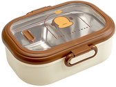 Boîte à lunch écologique en acier inoxydable - Boîte à bento avec compartiments de 950 ml - Hermétique, étanche - Convient aux adultes et aux enfants - Idéale pour l'école, le travail et les voyages