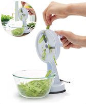 Broyeur de haricots verts avec ventouse - coupe-haricots | Trancheuse - Légumes - Manuel - Hachoir - Couteau à herbes