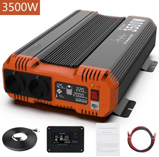 Onduleur de Puissance 8000w, convertisseur de Tension DC 12v 24v 48v