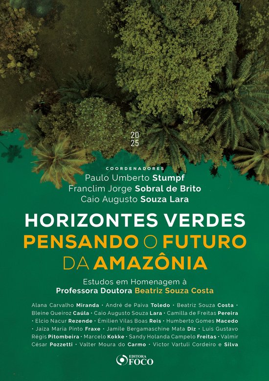 HORIZONTES VERDES PENSANDO O FUTURO DA AMAZÔNIA - 1ª ED -  ... - cover