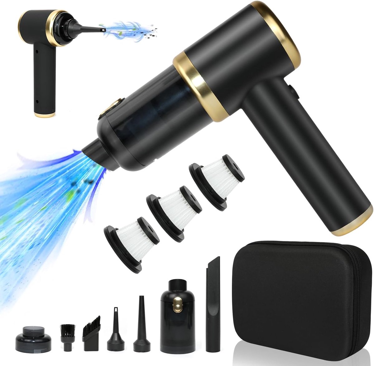 Lexium Kruimeldief snoerloos – Kruimeldief met steel – Nat&Droog – Handstofzuiger – Extreme zuigkracht – Kruimeldief snoerloos – Kruimelzuiger – Jouw ultieme schoonmaakpartner – Kruimelzuiger – Autostofzuiger – Handstofzuiger - Draadloos