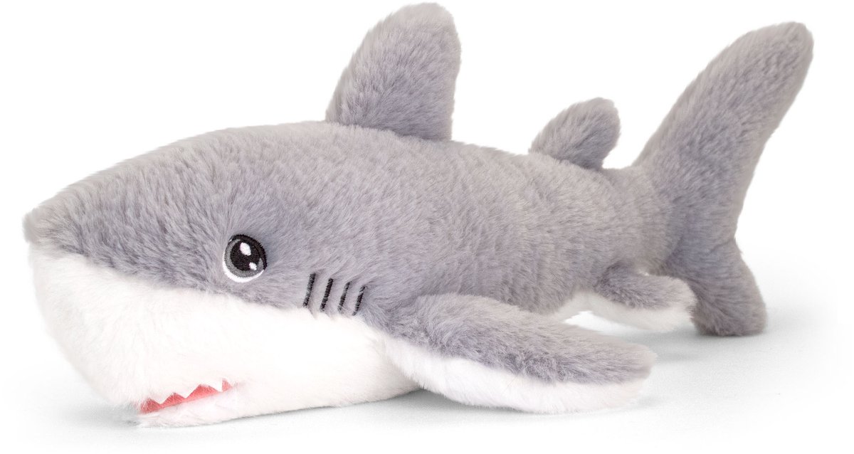Keel Toys Haai - 25 cm - Dieren knuffelbeesten