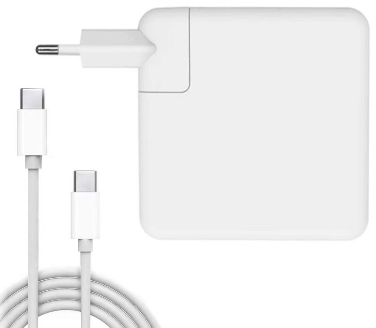 USB-C Oplader & Snellader met 180cm Kabel – ToGo® Power Delivery PD 3.0 Adapter oplader 87W