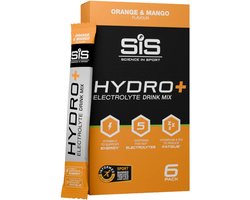 SiS SiS Science in Sport - Hydro+ Elektrolyten Poeder - 5 verschillende elektrolyten - Sinaasappel Mango Smaak - Suikervrij - 6 x 4,1 g