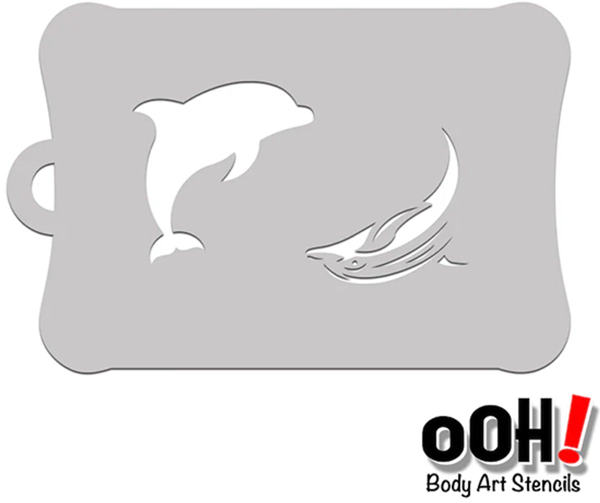 oOh Bodyart Dolfijn Stencil