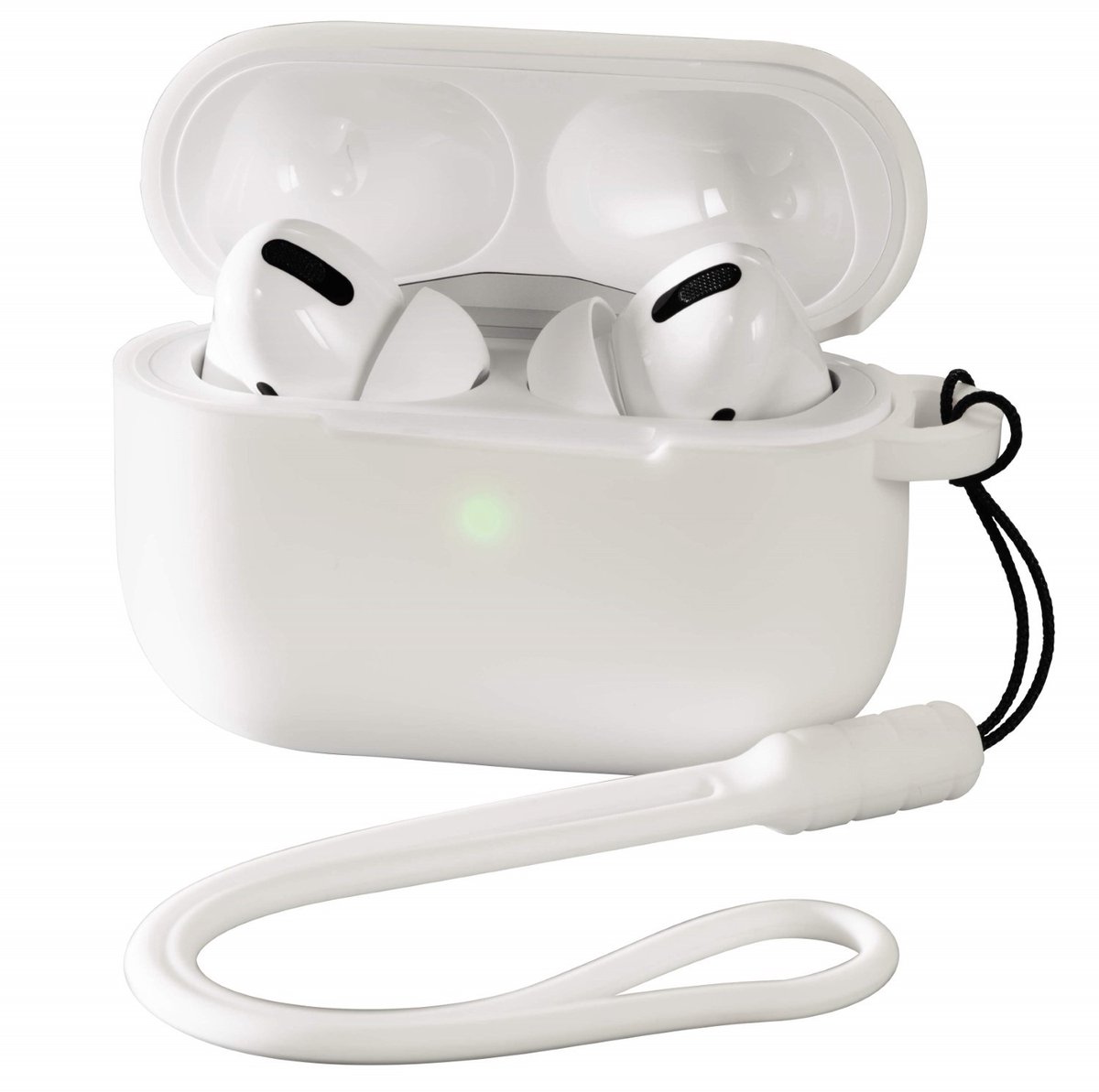 Hama Beschermhoes voor Apple Airpods Pro, wit