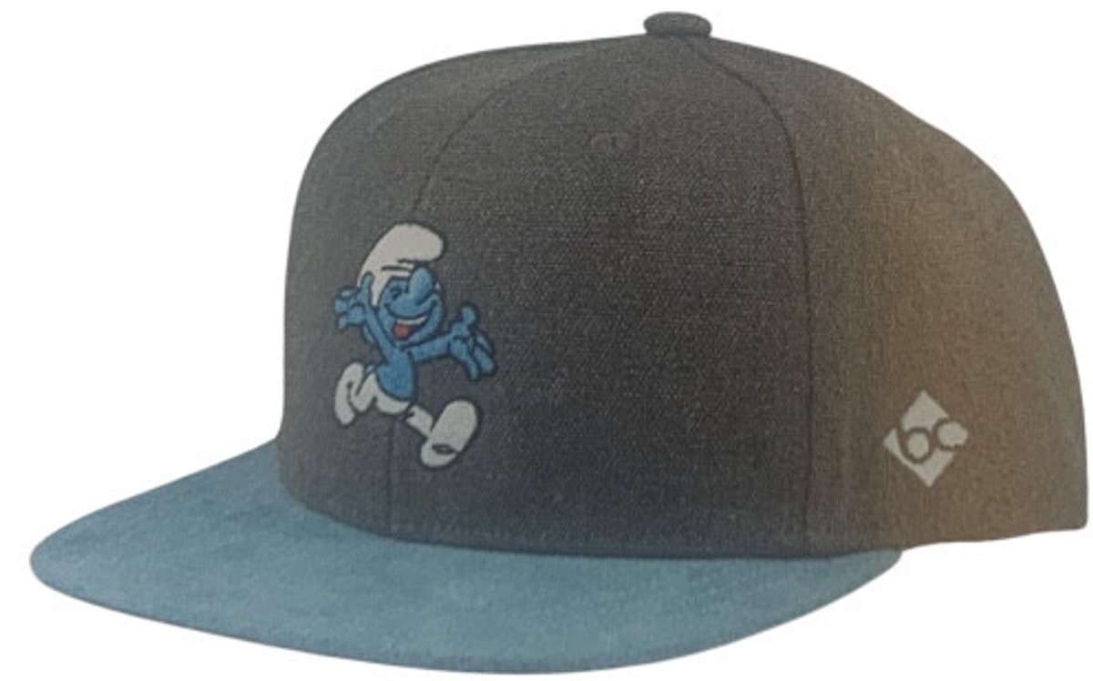 Springende smurf vrolijk - Baseballcap voor kinderen -Bavarian Caps - 56cm