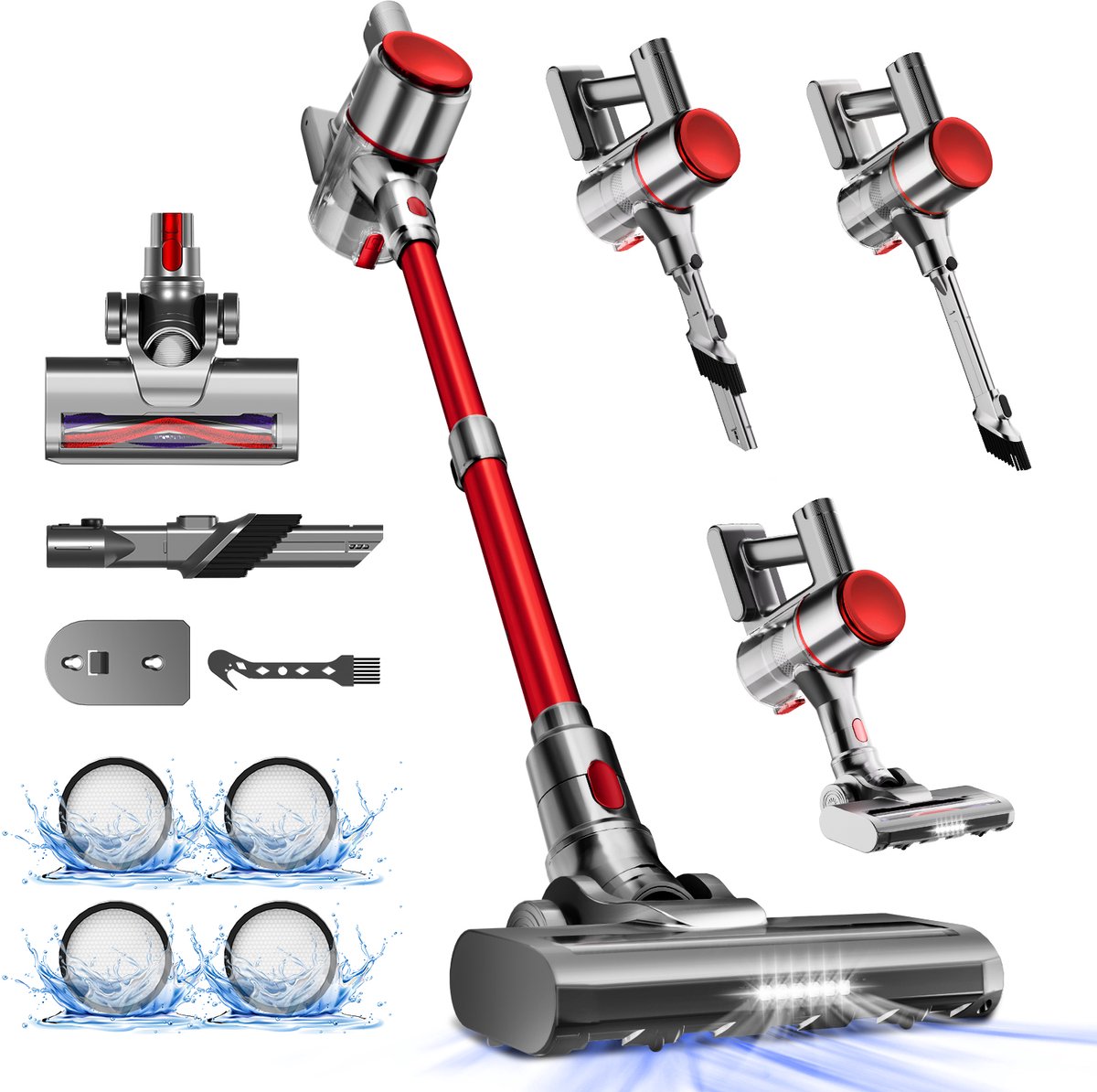 Elekiatech Steelstofzuiger - 35000Pa - Steelstofzuiger