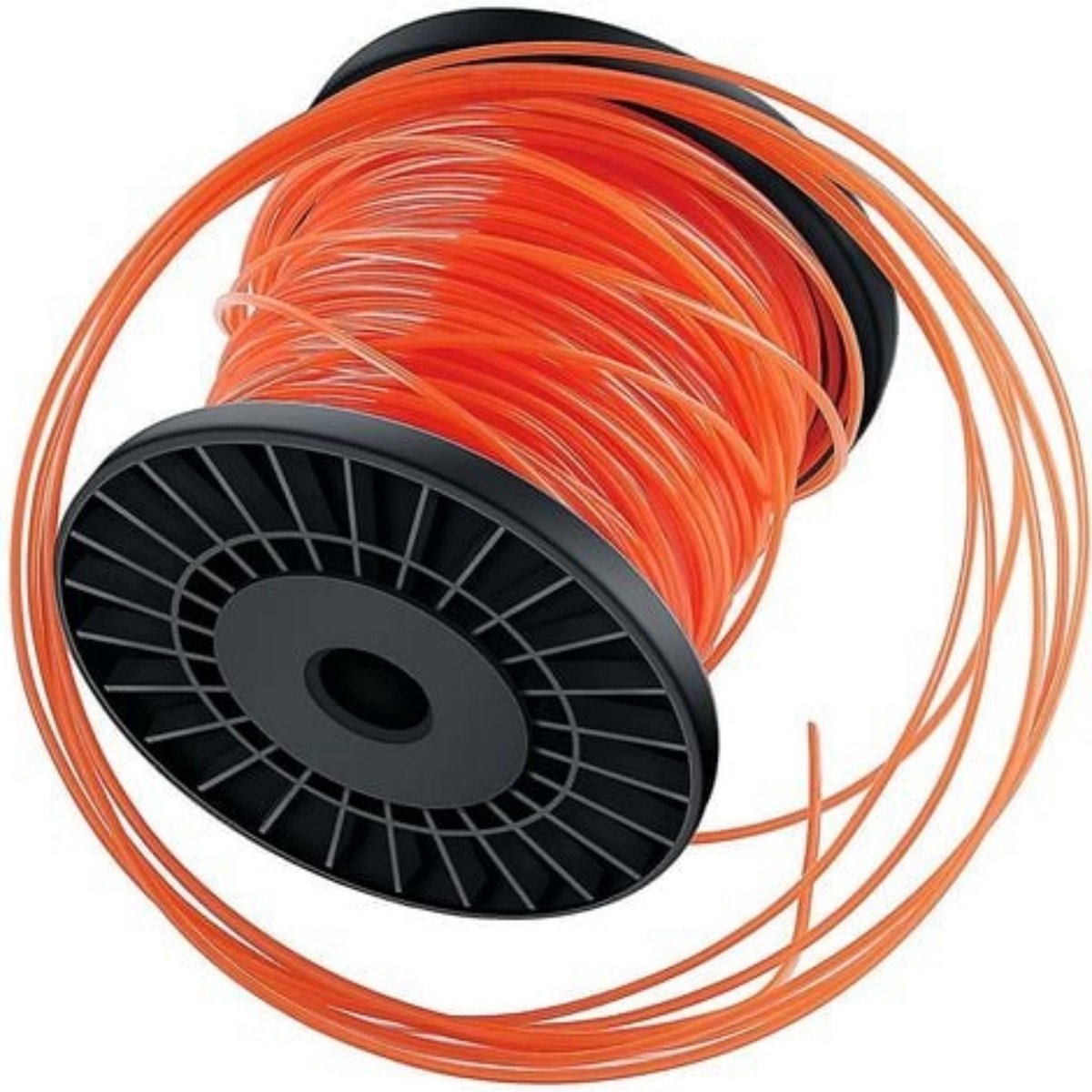 EXCITAT Maaidraad - Bosmaaier draad - Maaidraad - Trimmerdraad - 2,4 mm diameter x 100 m - Rood