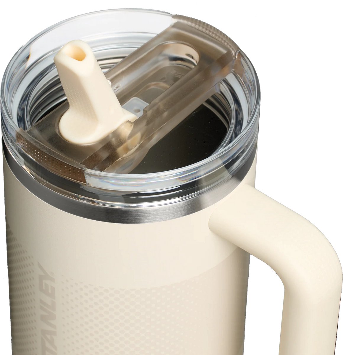 Stanley Quencher ProTour Flip Straw Tumbler - Cream Fade - 1.2L - RVS - Stanley Cup met Rietje en Handvat - Thermosbeker - Thermosfles - Beker - Drinkbeker - Drinkfles - Fles - Koffiebeker To Go - Mug - Waterfles – foto 3