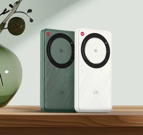 Foto: Zte u30 air 5g portable wifi router 867 mbps simlockvrij voor reizen thuis mifi router