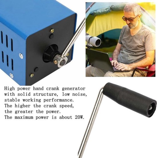 Draagbare Noodradio - Powerbank 2000 MAh - Uitgerust Met Een LED Zaklamp Opwindbaar Solar Zaklamp Powerbank Ondersteunt Opladen Via Usb En Zonne Energie Geschikt Voor Kamperen En Noodgevallen Rood