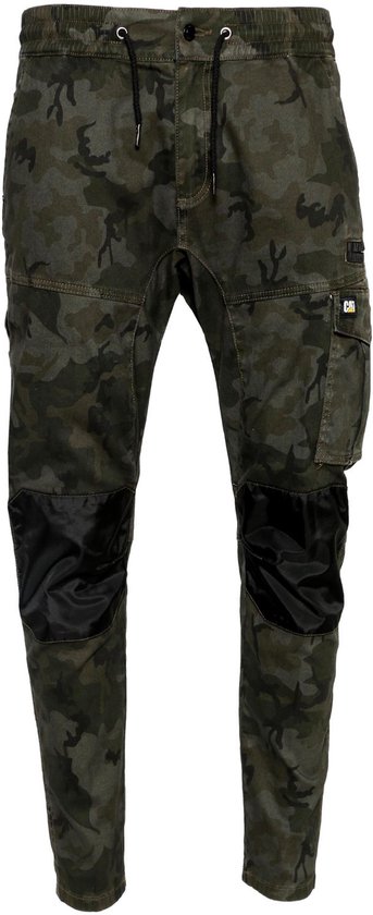 Werkbroek met tailleband Dynamic Night Camo W32 L30