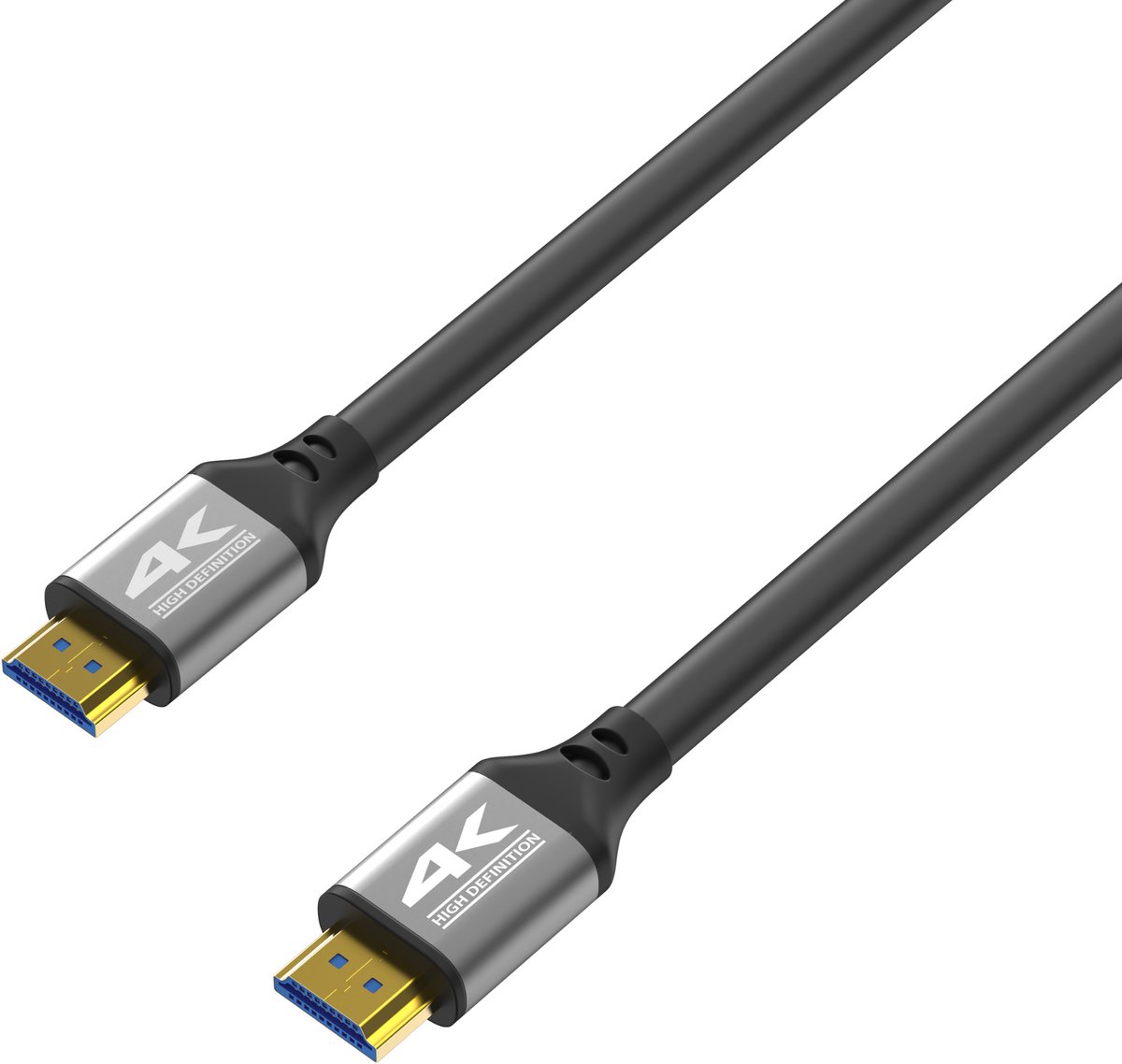 HDMI naar HDMI 2 meter 4K@60Hz-kabel compatibel met PS5, PS4, XBOX, tv en projector