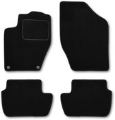 Mattastic® Automat - 4 Delig - Perfecte Pasvorm - Complete Set - Zwart - Geschikt voor Peugeot 308 I (2007-2013)