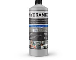 Cementmix additief - Waterdicht cement - Waterdicht beton - Voegen waterdicht maken - Nano coating - Hydramix Pro - 1 L