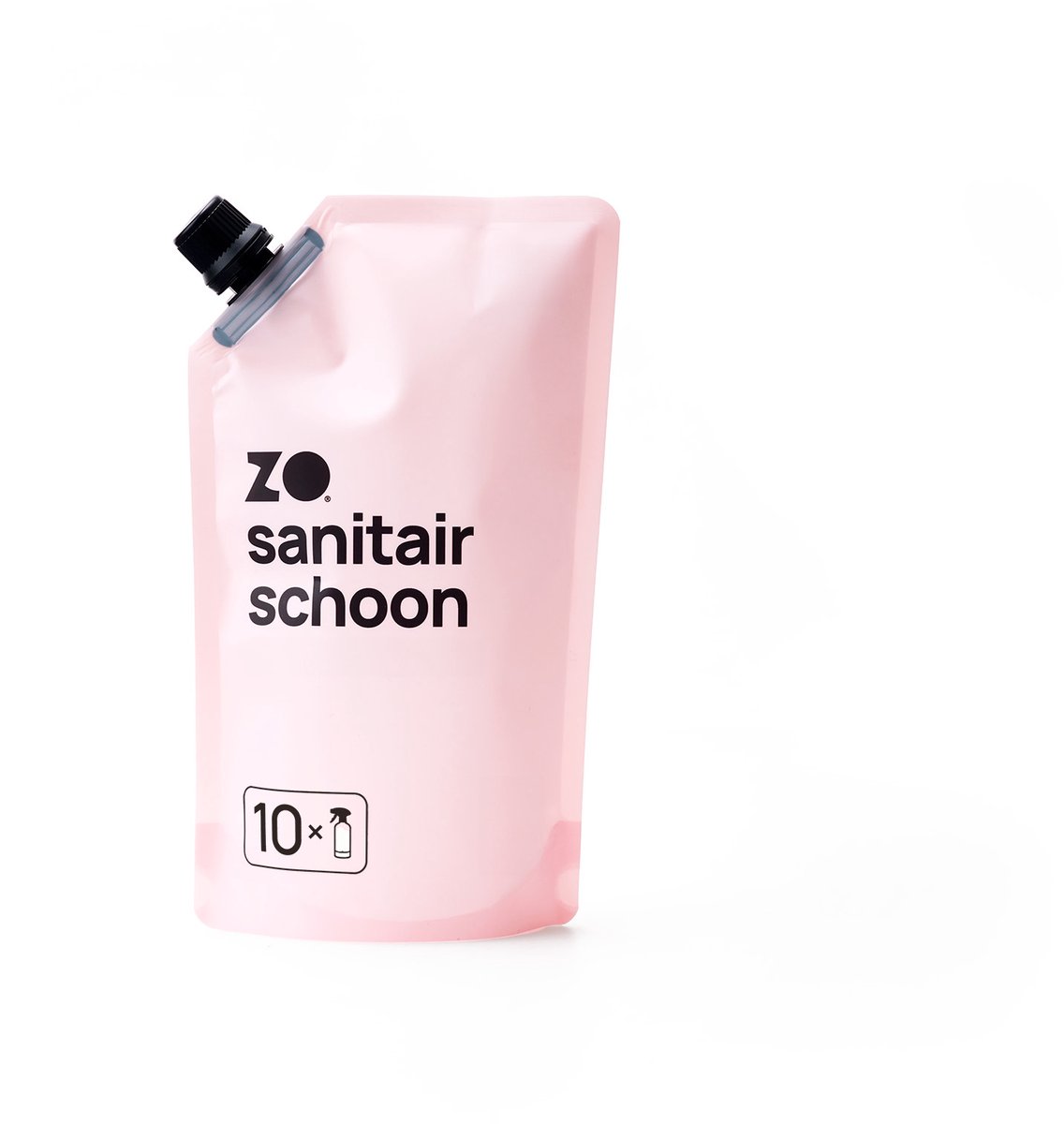 ZO® Sanitairreiniger - Badkamer- en toiletreiniger - 100% Natuurlijk en Vegan Schoonmaakmiddel - Eucalyptus - Duurzaam - Tegen Kalk - Startpakket met 1 Navulling, Doek en Herbruikbare Sprayer