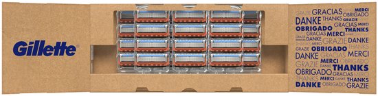 Lames de rasoir Gillette Fusion5 pour hommes - Lot de 28