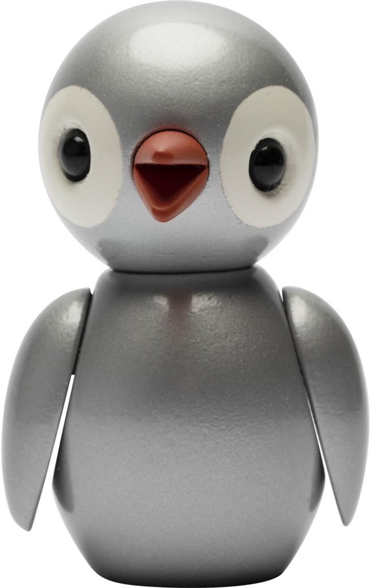 Spring Copenhagen Spring Birds "Shimmering Silver" 31g H6.5xW4.2xL4.5cm (made in Vietnam) speelgoedfiguur kinderen en volwassenen