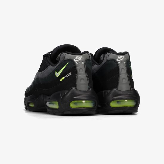 Nike Air Max 95 - Taille 39 - Noir Volt « Logo Rétro » - Baskets pour femmes Unisexe - Boîte sans couvercle