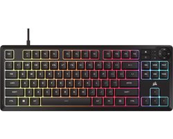 Corsair K55 Core - Gaming Toetsenbord - Tenkeyless - Membraan Toetsen - RGB Verlichting - US Qwerty