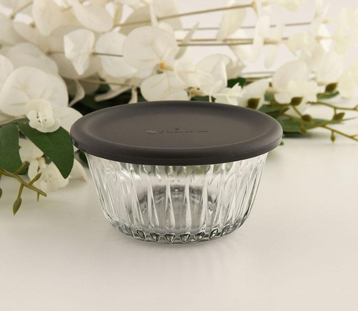 Pasabahce Frezya 530156 - Vershoudbak Met Deksel - Set van 4 - 330 ml