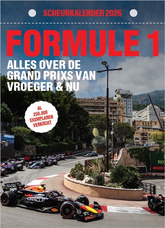 Formule 1 Scheurkalender - 2026