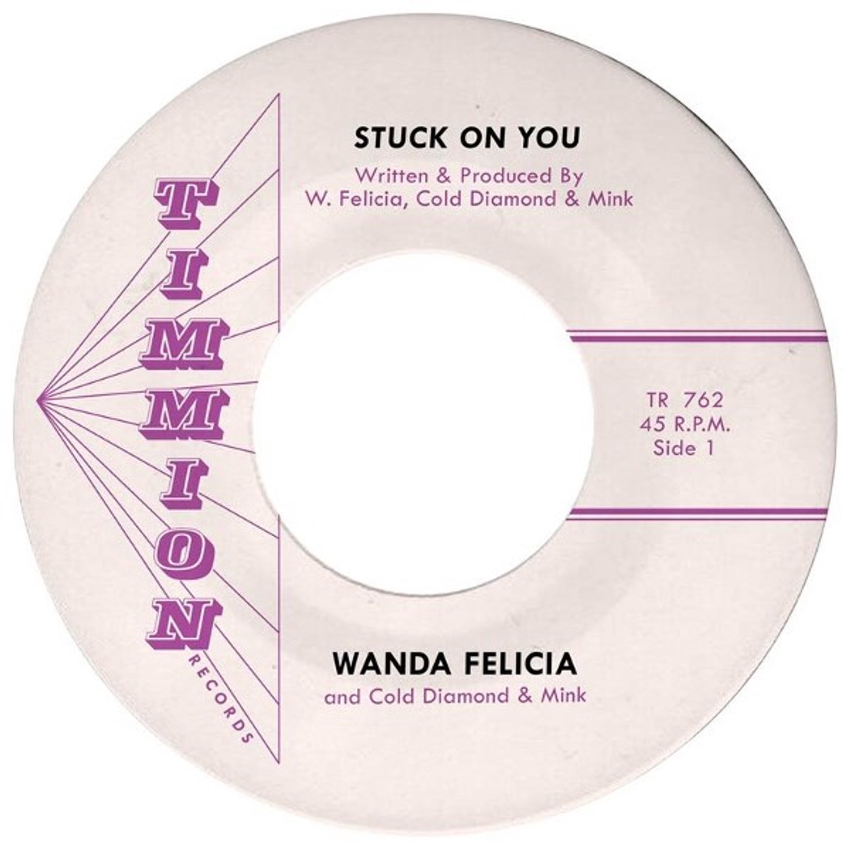 Wanda Felicia & Cold Diamond & Mink - Stuck On You (7" Single)