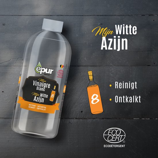 Epur Azijn 14° - ontkalkt en reinigt - 750 ml - Prijs per stuk