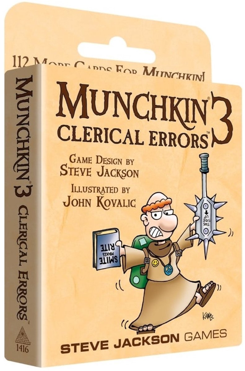 Munchkin 3 Clerical Errors - Uitbreiding