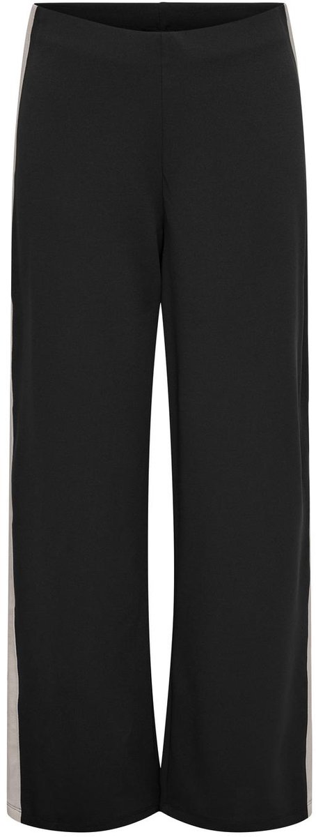 Jacqueline de Yong Broek Jdygeggo Life Wide Panel Pant Jrs 15357399 Black /chateau Gr Dames Maat - W30 X L32